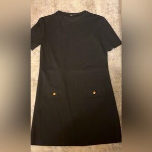Black Zara dress